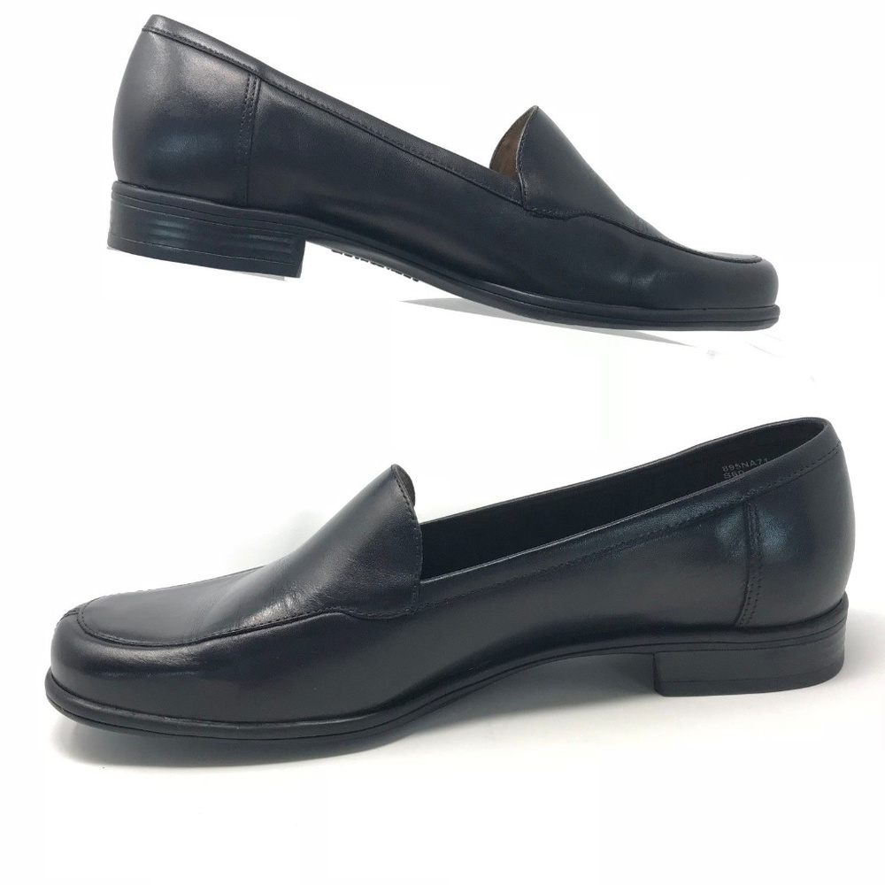Naturalizer Black SlipOn Casual Womens Flats Shoes